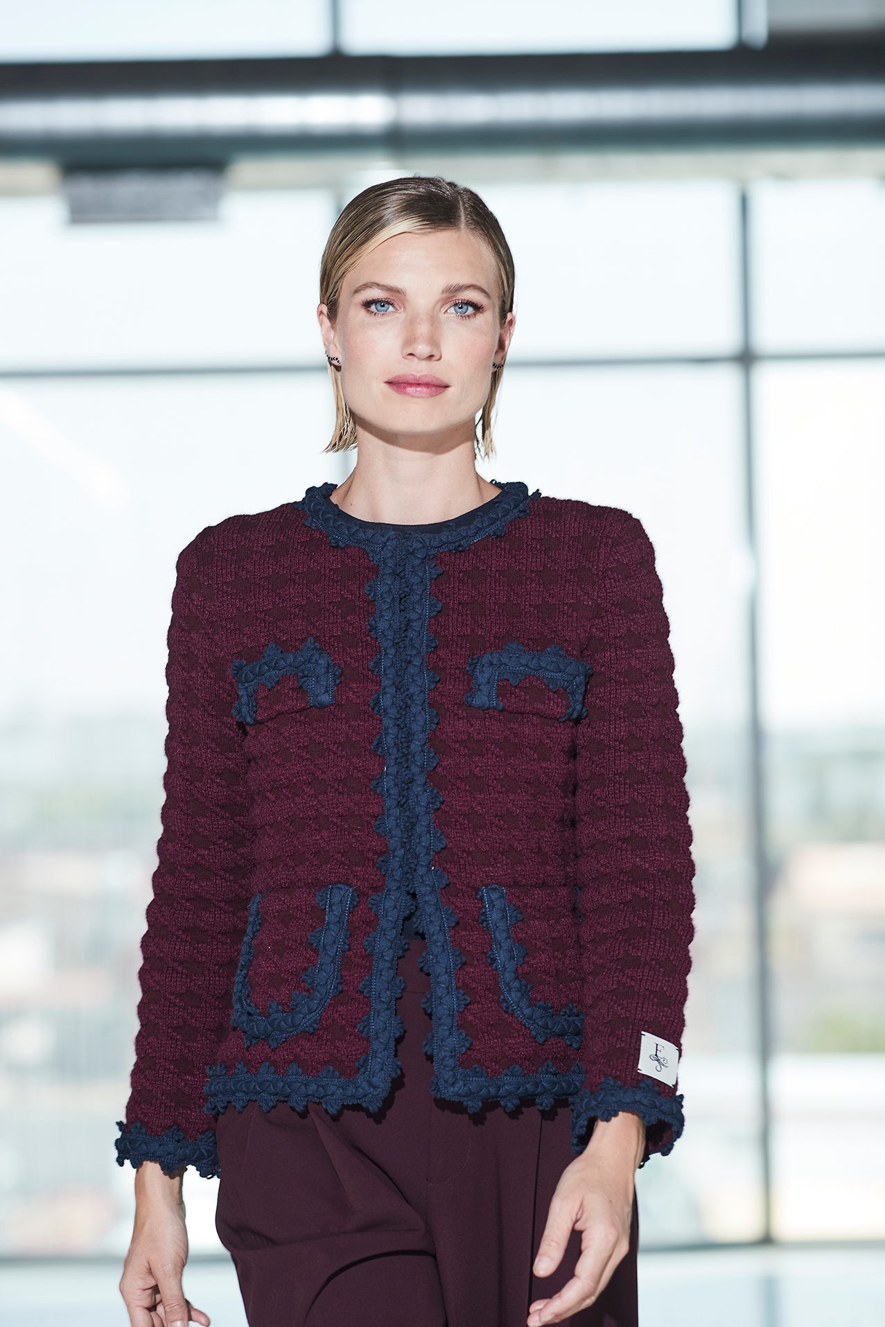 CHAQUETA CORTA MERLOT VIOLETTE - THE EXTREME COLLECTION