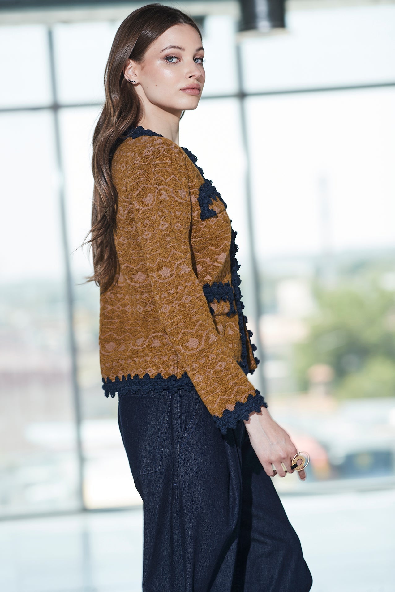 CHAQUETA CORTA MIEL SOLANGE - THE EXTREME COLLECTION
