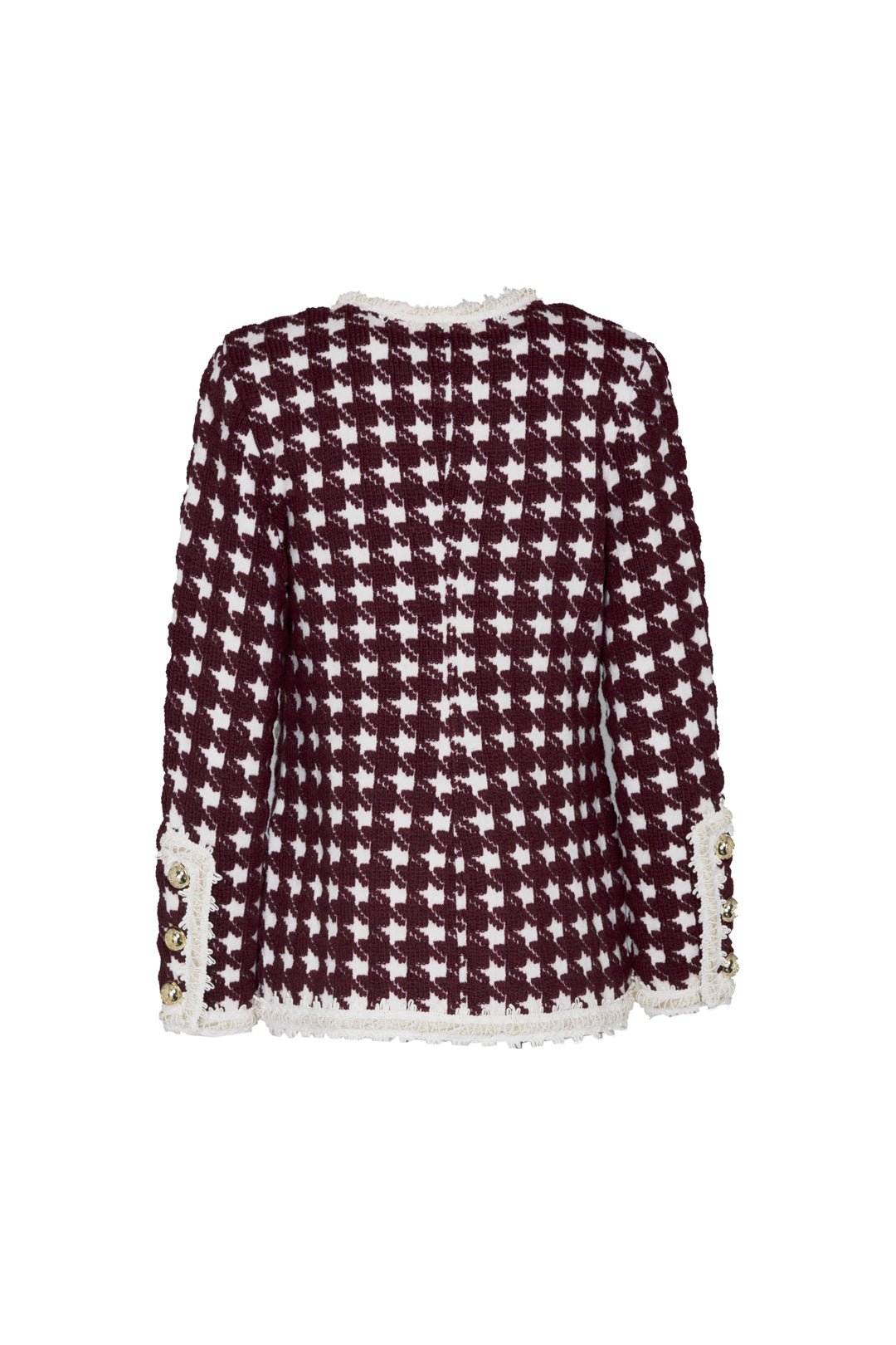 CHAQUETA CORTA PATA DE GALLO VINO MARGOT - THE EXTREME COLLECTION