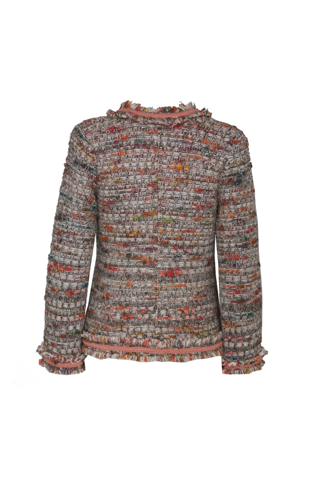 CHAQUETA CORTA TWEED CACAO LILOU - THE EXTREME COLLECTION