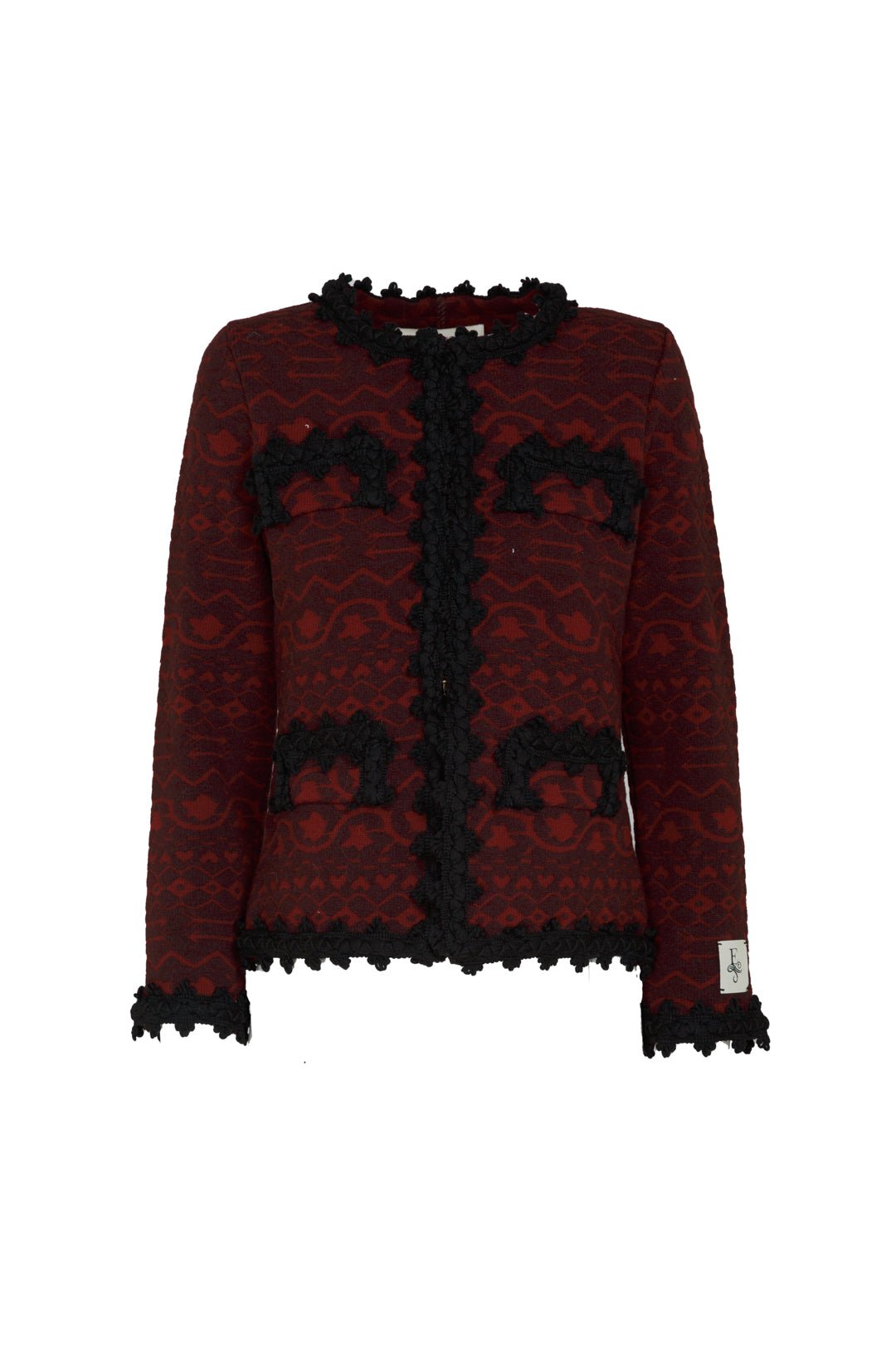 CHAQUETA CORTA VINO SOLANGE - THE EXTREME COLLECTION