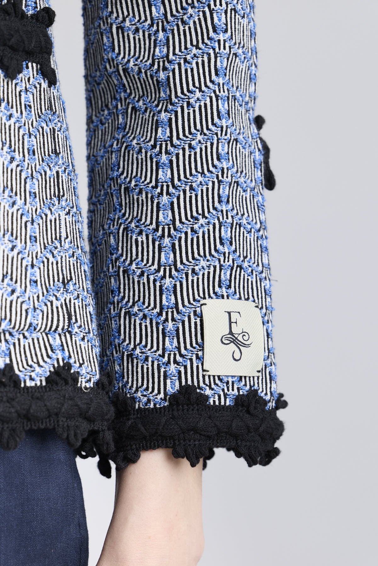 Chaqueta de punto joya azul Giordana - Edición Limitada - THE EXTREME COLLECTION