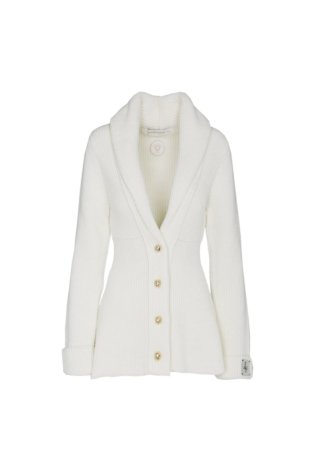 CHAQUETA ENTALLADA MARFIL BABETTE - THE EXTREME COLLECTION