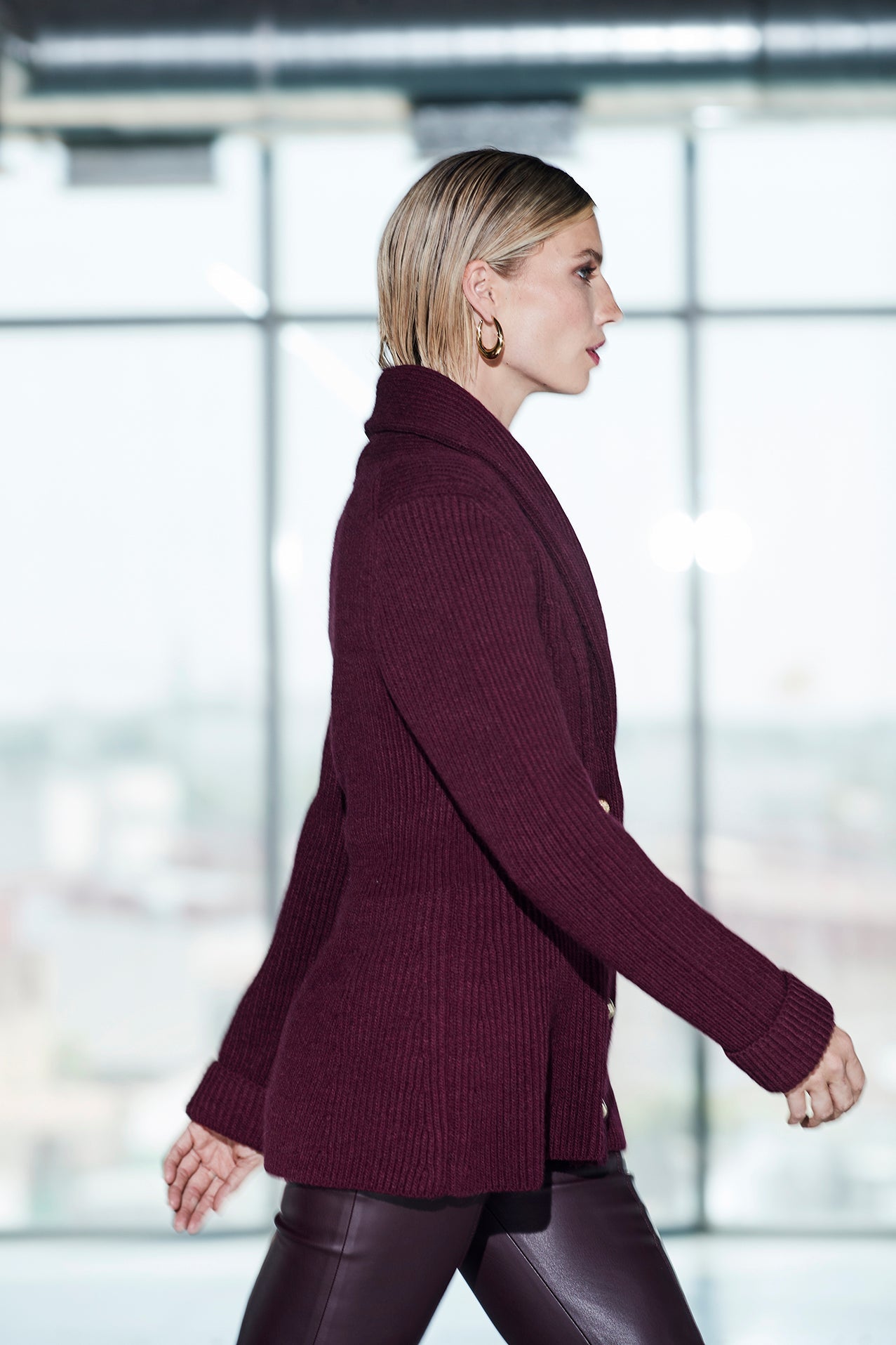 CHAQUETA ENTALLADA MERLOT BABETTE - THE EXTREME COLLECTION