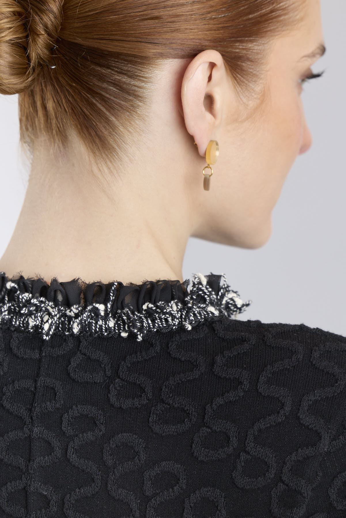 Chaqueta negra vivos metalizados Ludovica - Edición Limitada - THE EXTREME COLLECTION