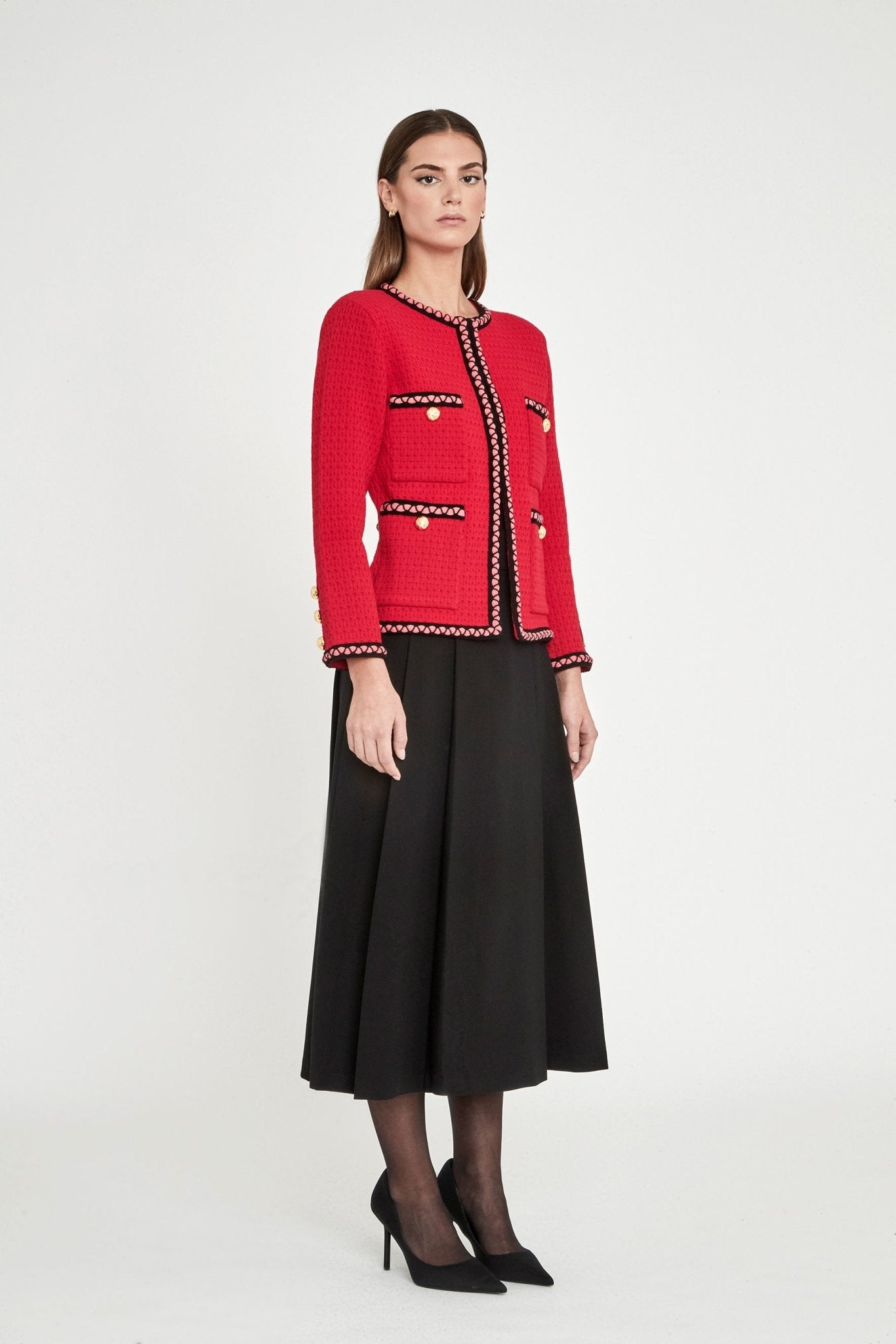 CHAQUETA PUNTO CARMIN MATTHIEU - THE EXTREME COLLECTION