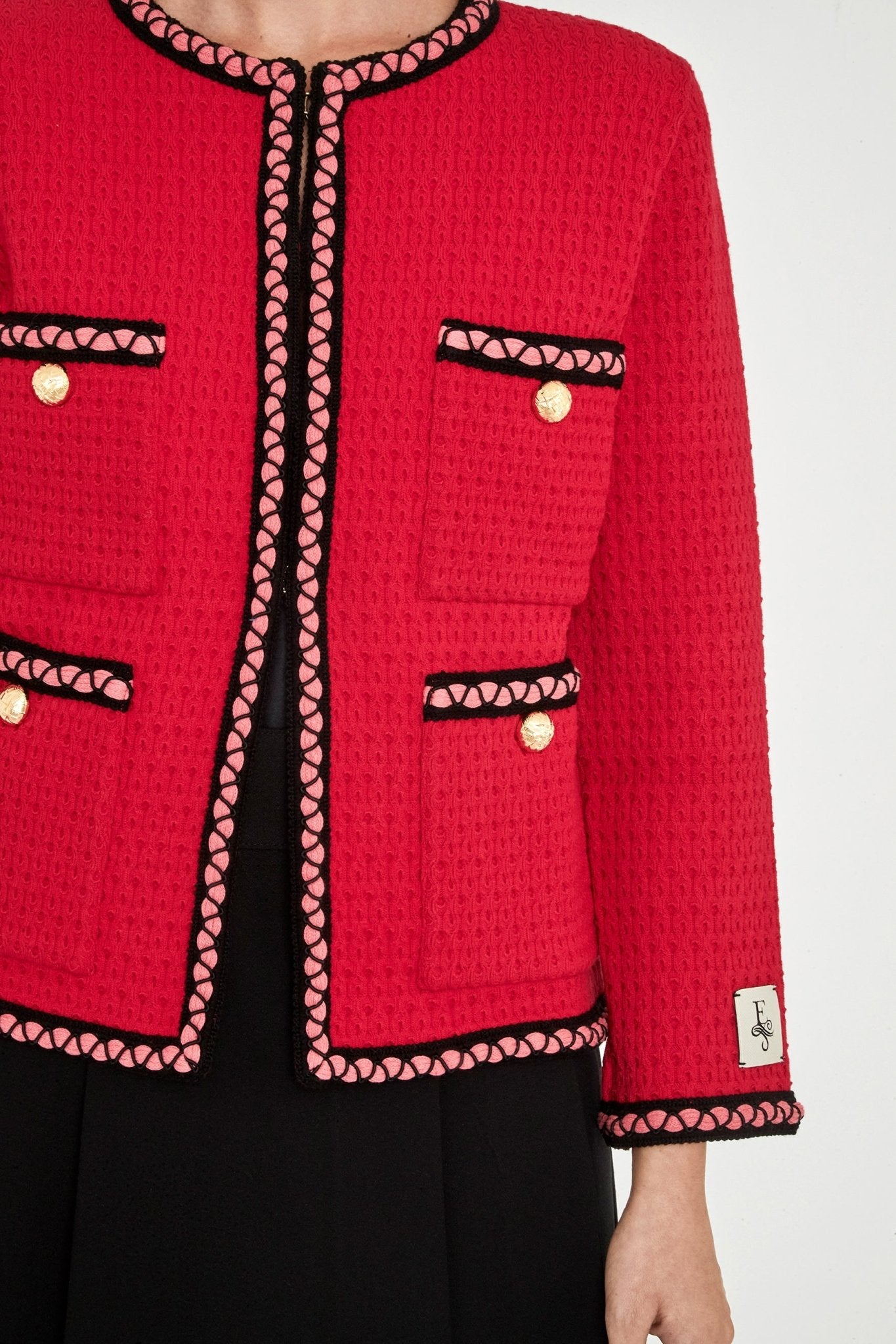 CHAQUETA PUNTO CARMIN MATTHIEU - THE EXTREME COLLECTION