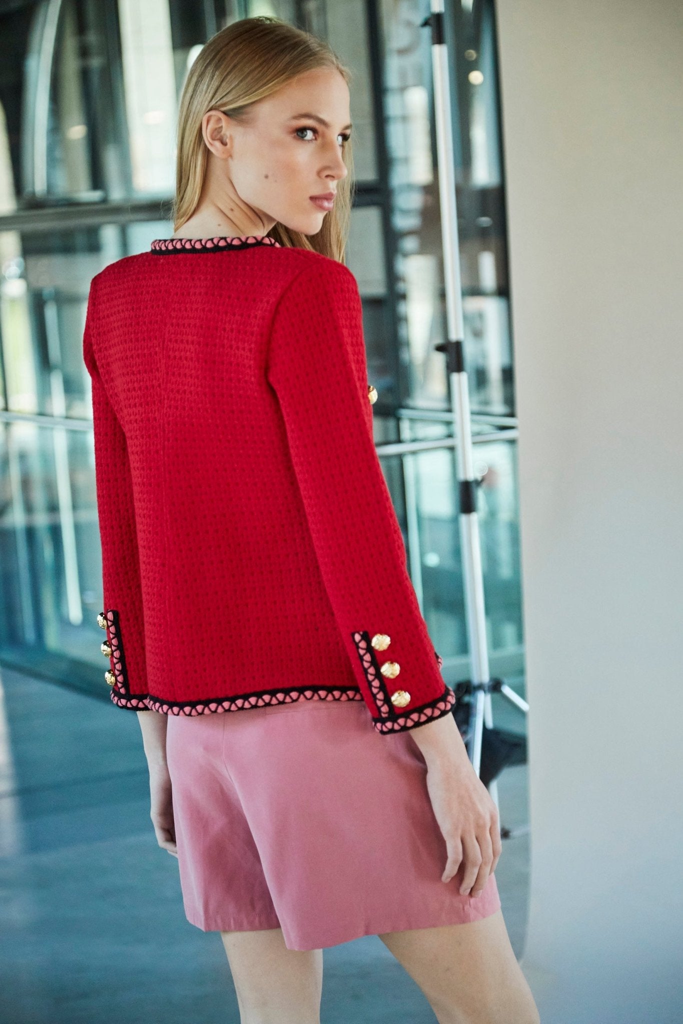 CHAQUETA PUNTO ROJA MATTHIEU - THE EXTREME COLLECTION