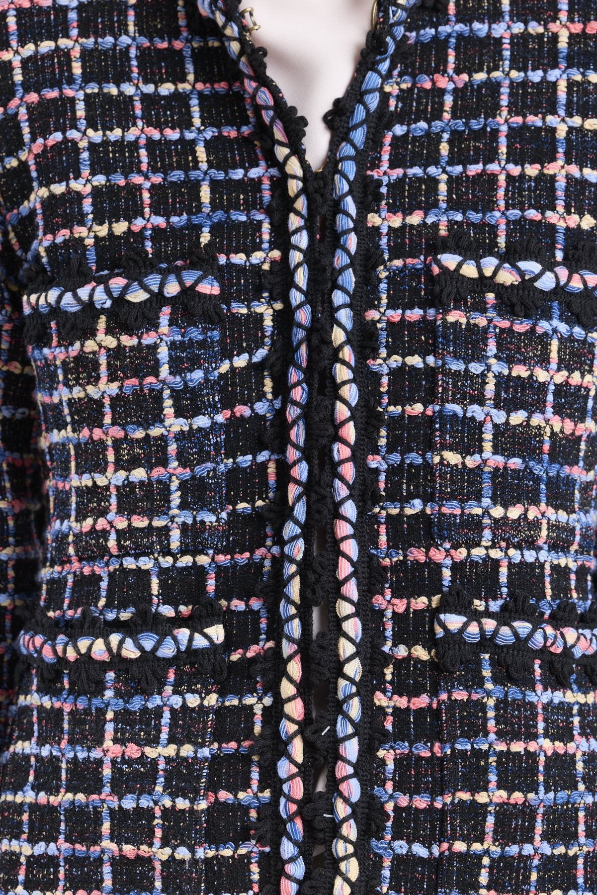 Chaqueta de lujo con corte sastre en punto oscuro para mujer modelo Hunter.