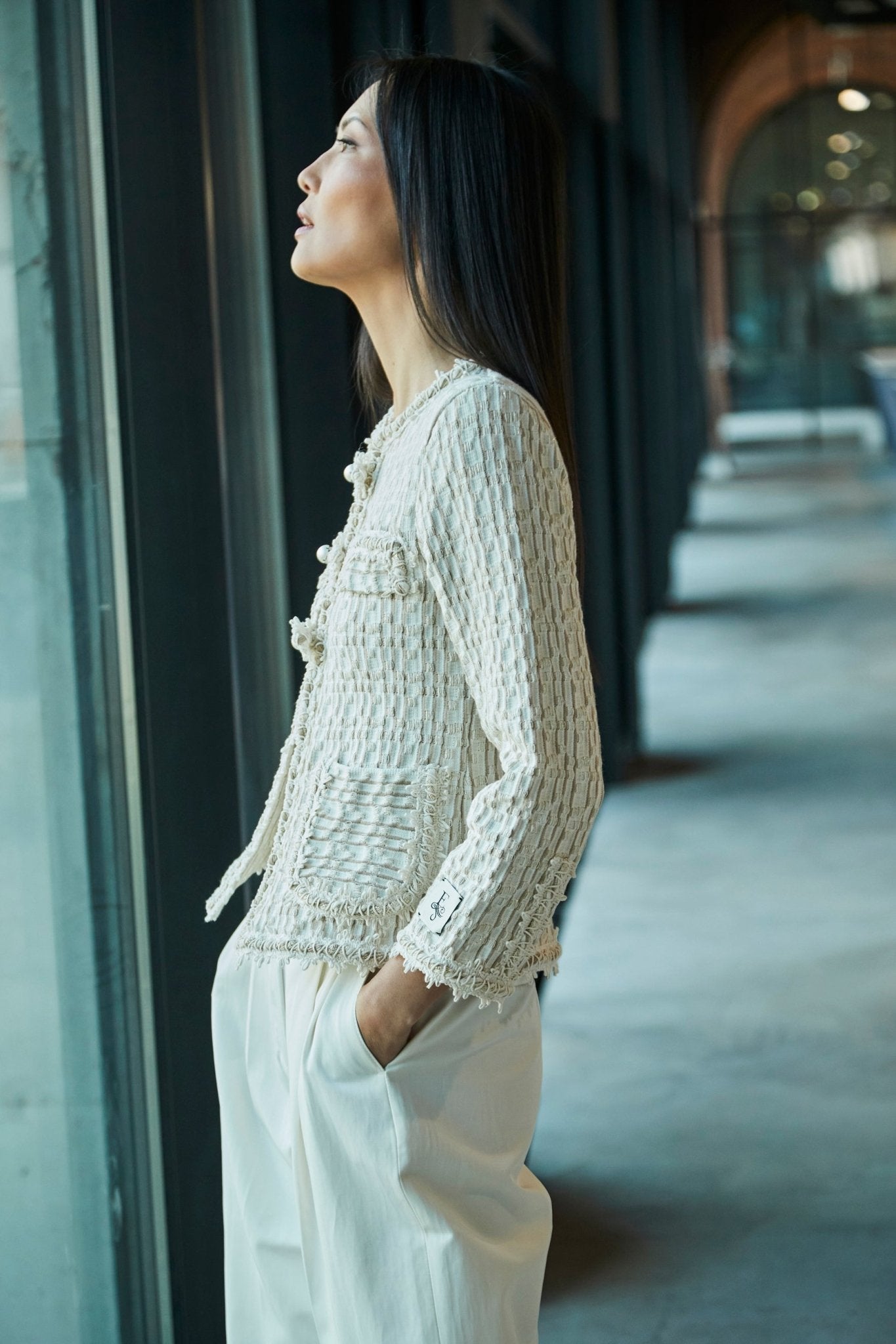 CHAQUETA TWEED CRUDO VACHEL - THE EXTREME COLLECTION