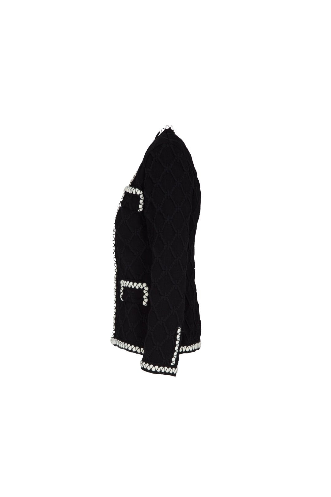 CHAQUETA TWEED NEGRA GAJA - THE EXTREME COLLECTION