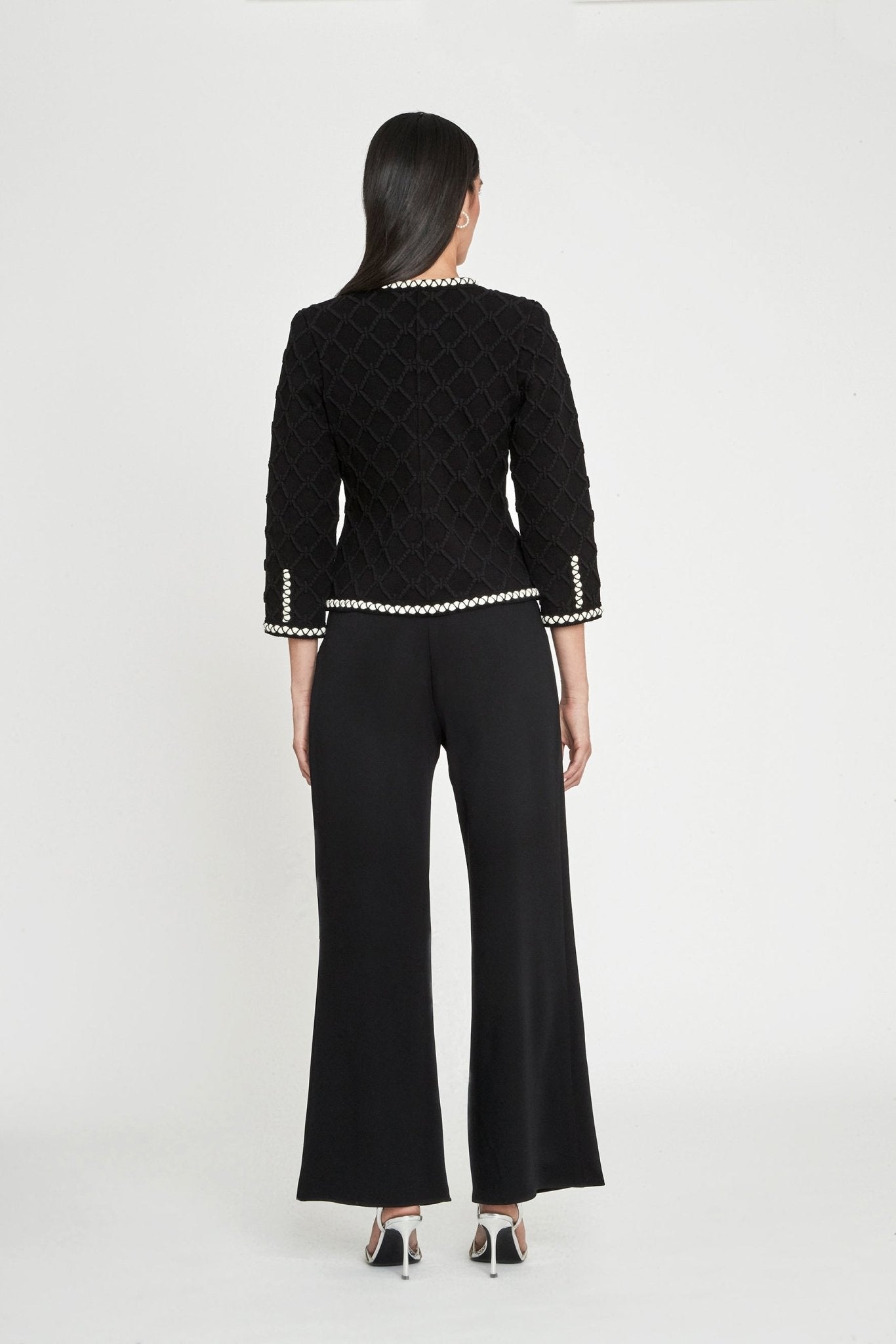 CHAQUETA TWEED NEGRA GAJA - THE EXTREME COLLECTION