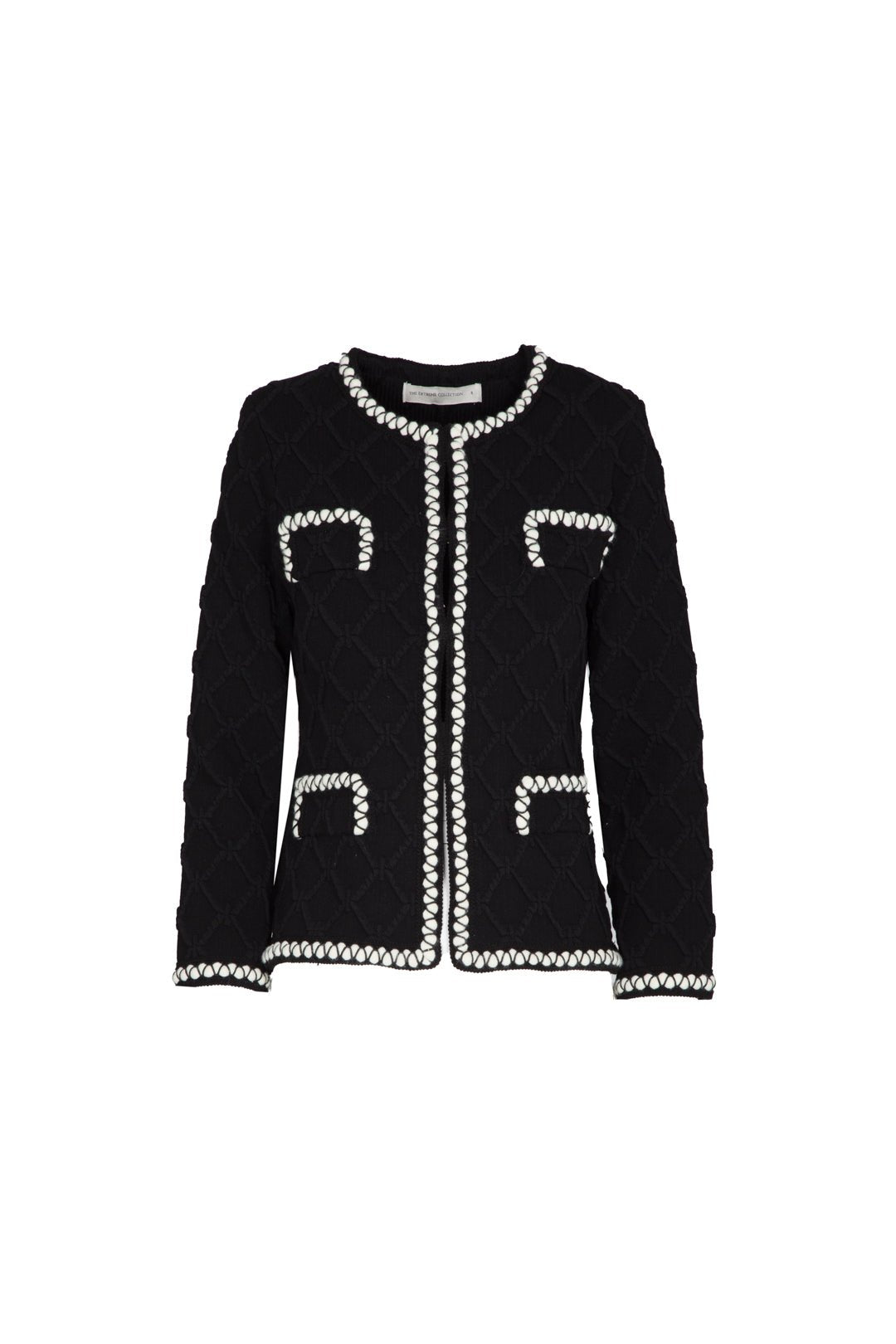 CHAQUETA TWEED NEGRA GAJA - THE EXTREME COLLECTION