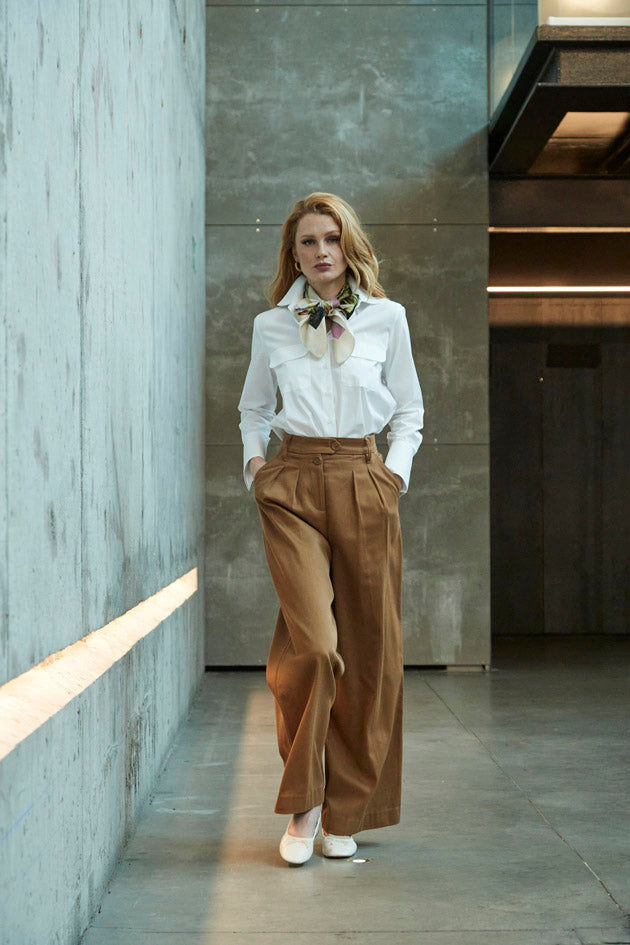 CAMISA BLANCA BOLSILLOS GABRIELLE - THE EXTREME COLLECTION