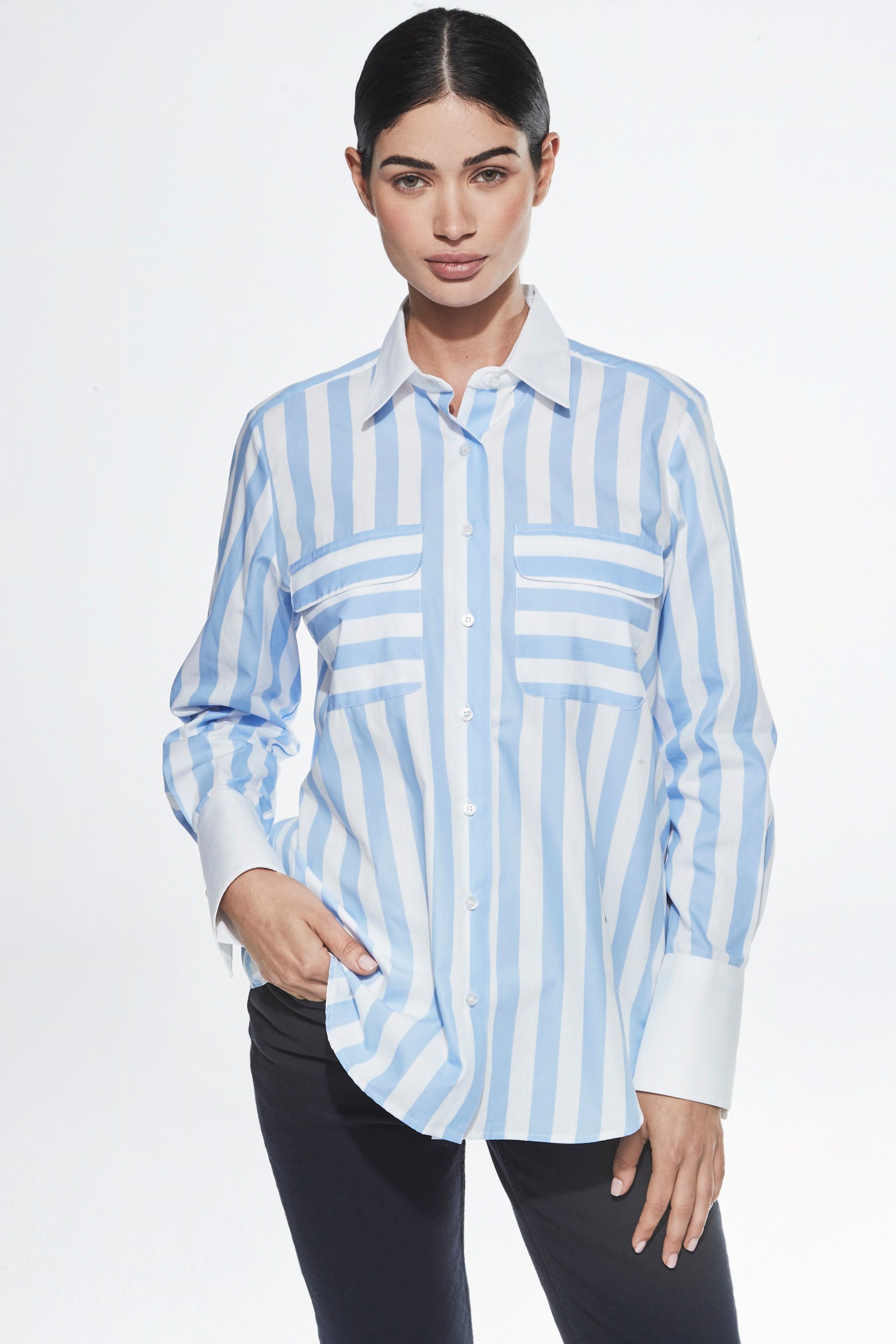 CAMISA RAYAS GABRIELLE - THE EXTREME COLLECTION