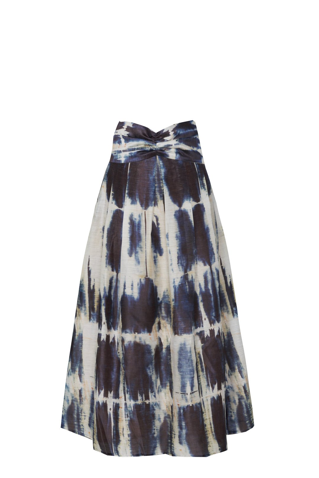 FALDA MIDI TAFETA ZAFIRO BASTIAN - THE EXTREME COLLECTION