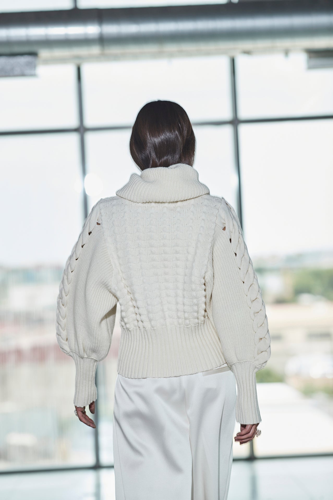 JERSEY DE PUNTO TRENZADO CAPUCINE - THE EXTREME COLLECTION
