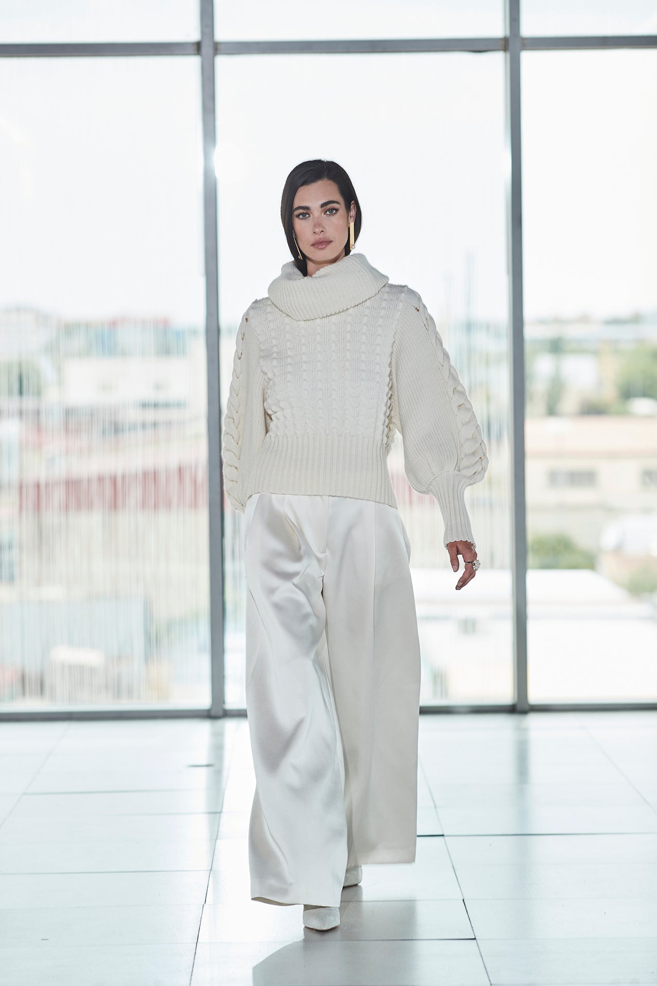 JERSEY DE PUNTO TRENZADO CAPUCINE - THE EXTREME COLLECTION