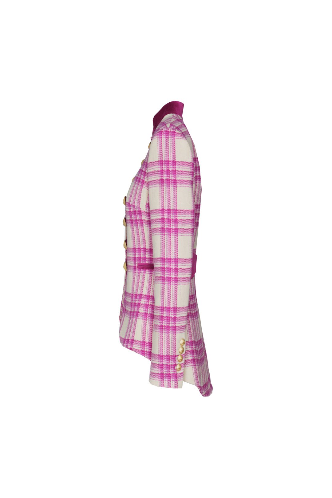 LEVITA CUADROS LANA MARFIL RASPBERRY - THE EXTREME COLLECTION