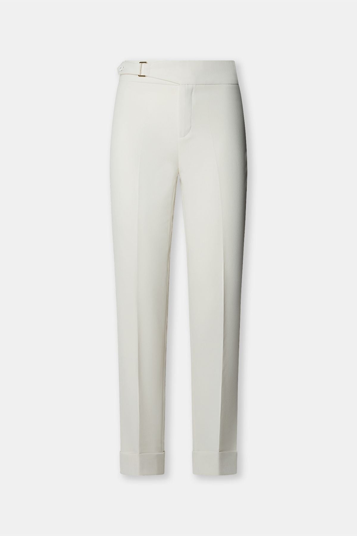 Pantalón de sastre crudo Maren, diseño artesanal y exclusivo de confección española con silueta sofisticada.