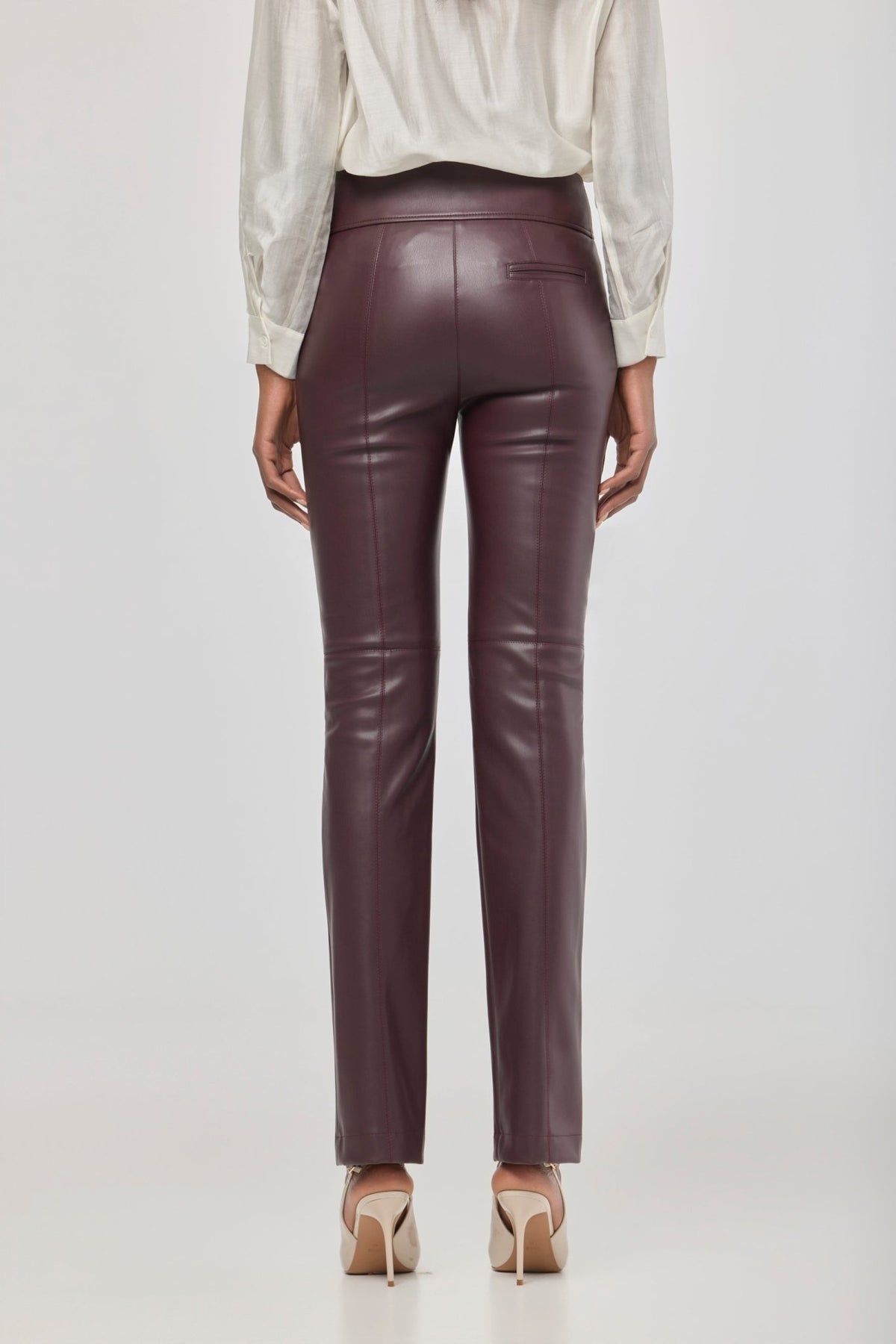 Pantalón ecopiel granate Berenice - Edición Limitada - THE EXTREME COLLECTION
