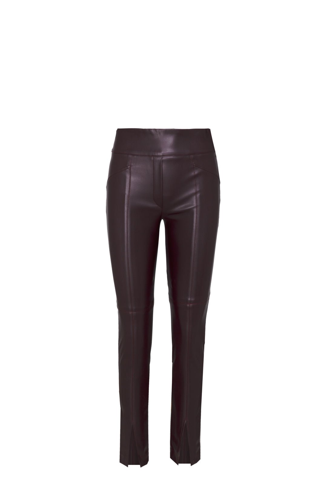 PANTALÓN ECOPIEL MERLOT BERENICE - THE EXTREME COLLECTION