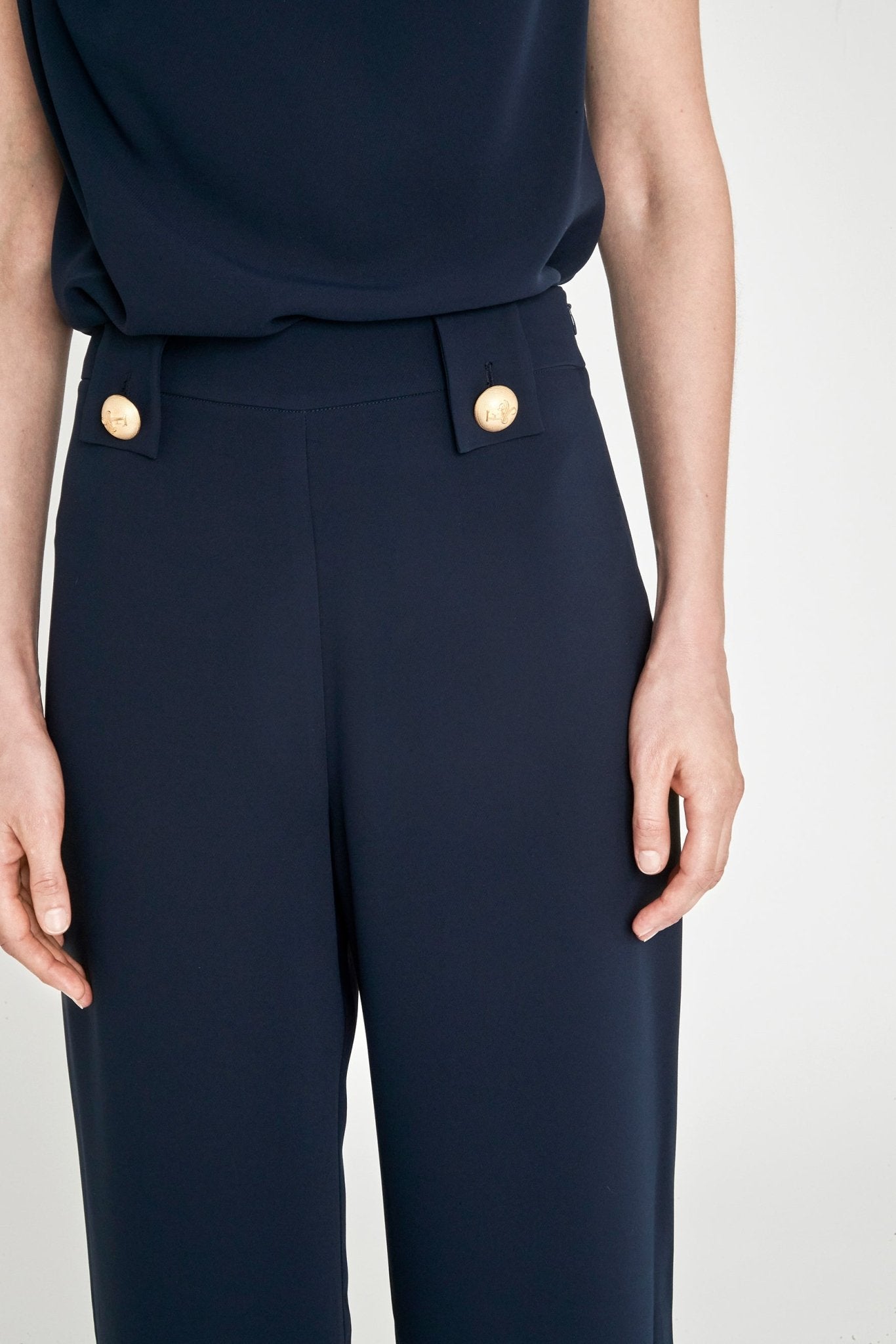 PANTALÓN FLUIDO INDIGO LA BRETAGNE - THE EXTREME COLLECTION