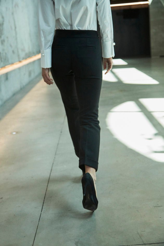 PANTALON HEBILLA NEGRO ATELIER - THE EXTREME COLLECTION