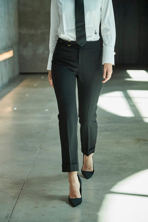 PANTALON HEBILLA NEGRO ATELIER - THE EXTREME COLLECTION