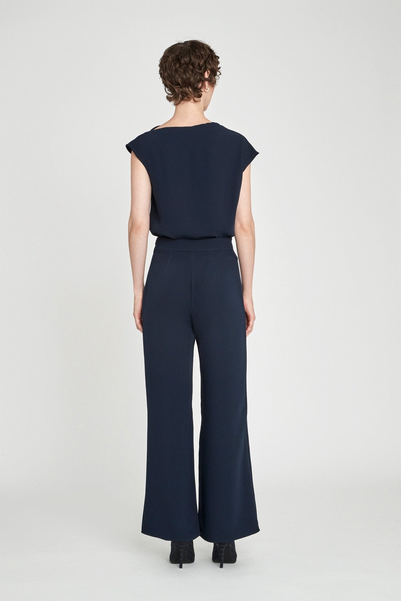 TOP ASIMÉTRICO INDIGO BENEDETTA - THE EXTREME COLLECTION