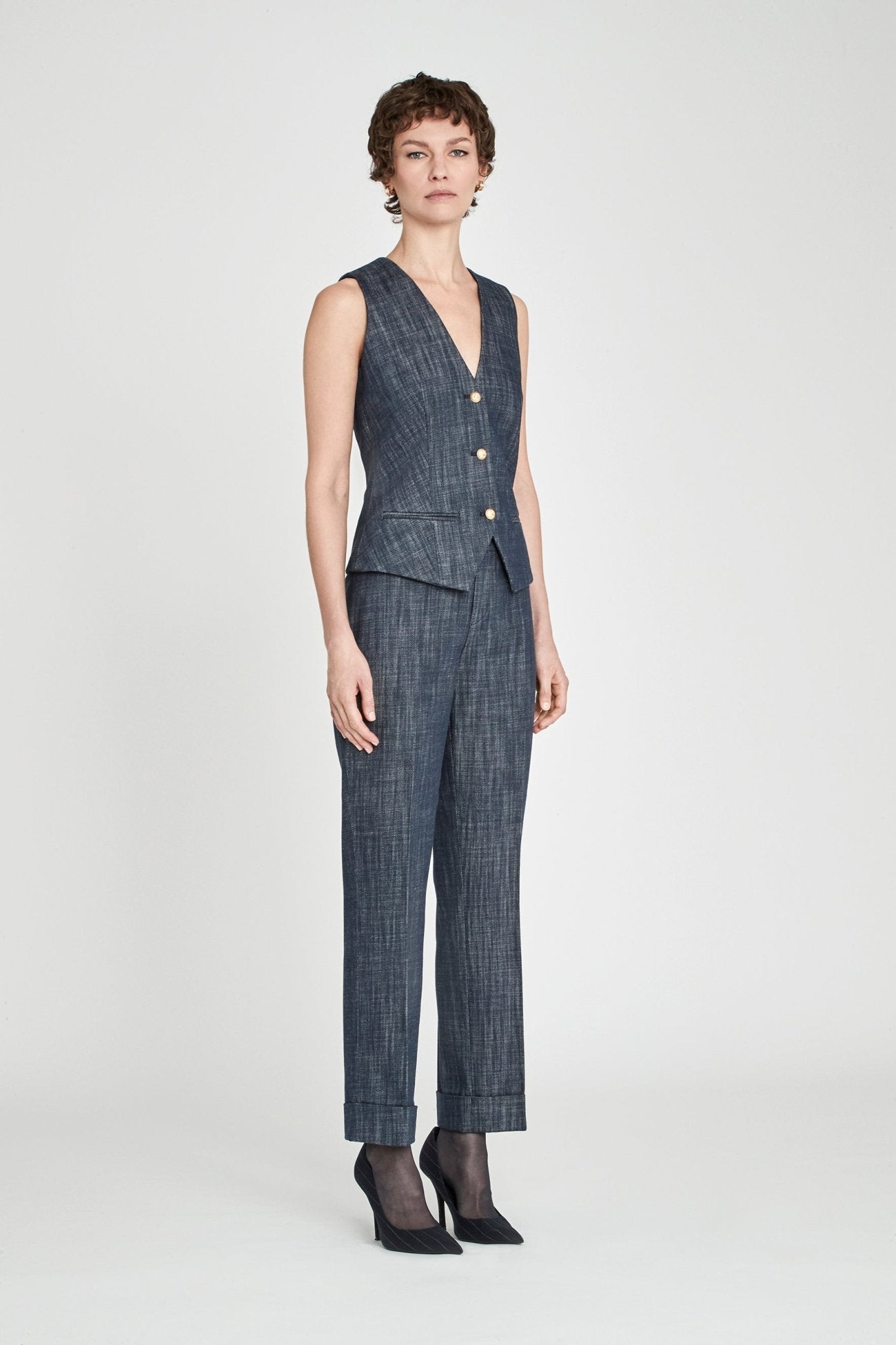 TRAJE 3 PIEZAS DENIM MILÁN - THE EXTREME COLLECTION