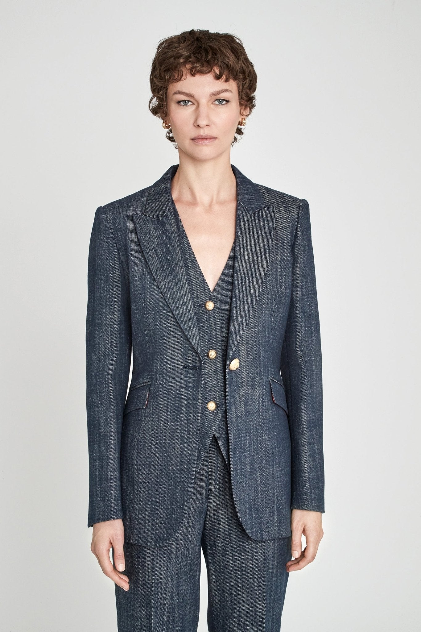 TRAJE 3 PIEZAS DENIM MILÁN - THE EXTREME COLLECTION