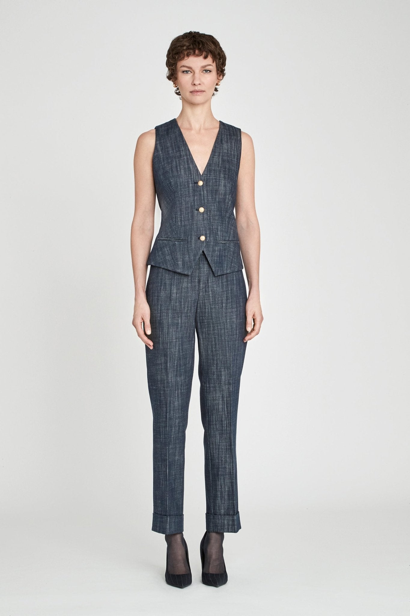 TRAJE 3 PIEZAS DENIM MILÁN - THE EXTREME COLLECTION