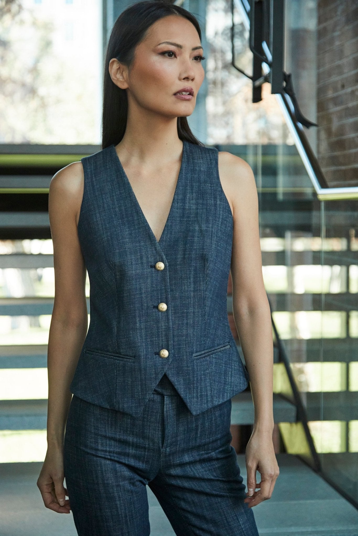 TRAJE TRES PIEZAS DENIM MILÁN - THE EXTREME COLLECTION