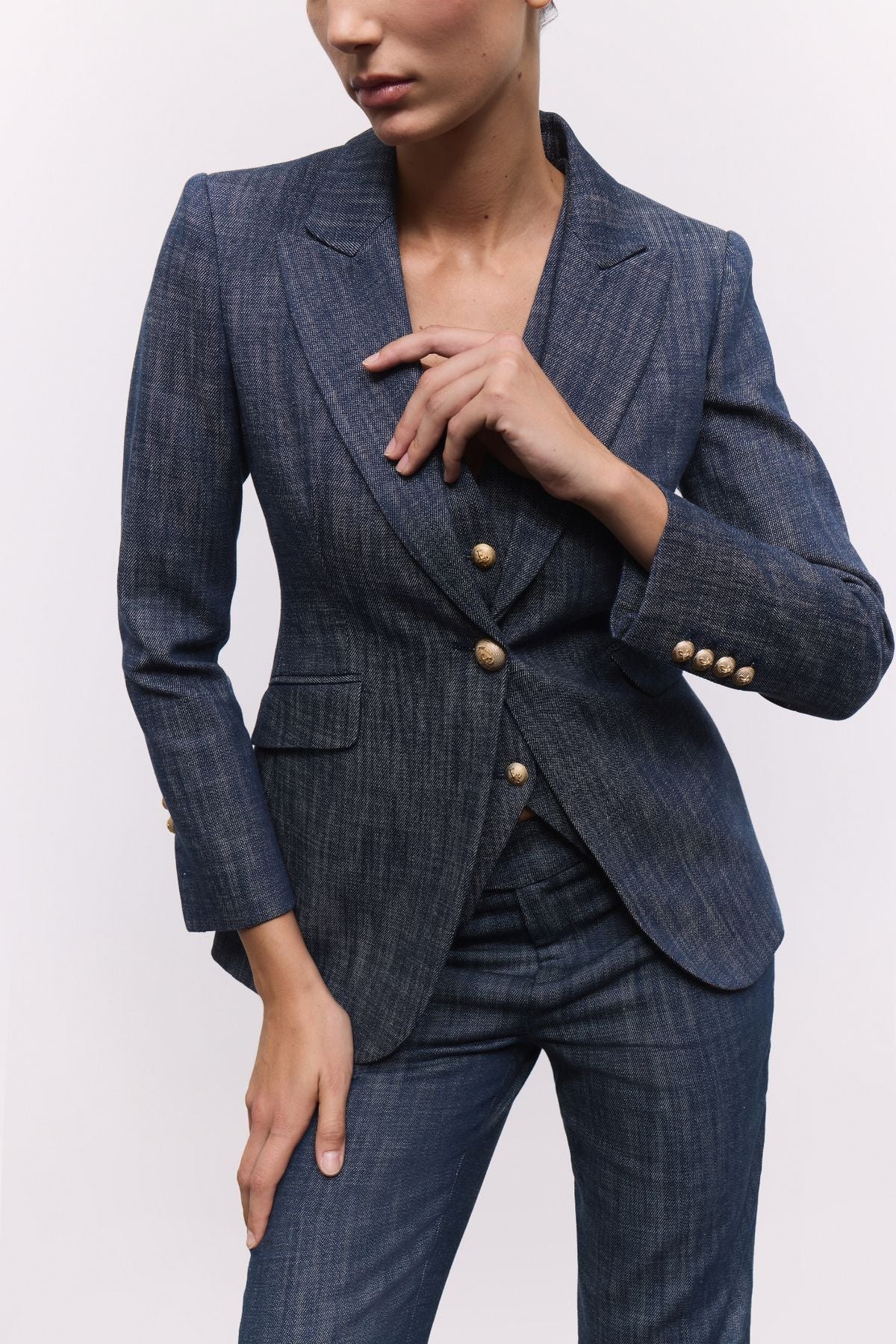 Traje de tres piezas Denim Milán - Edición Limitada - THE EXTREME COLLECTION