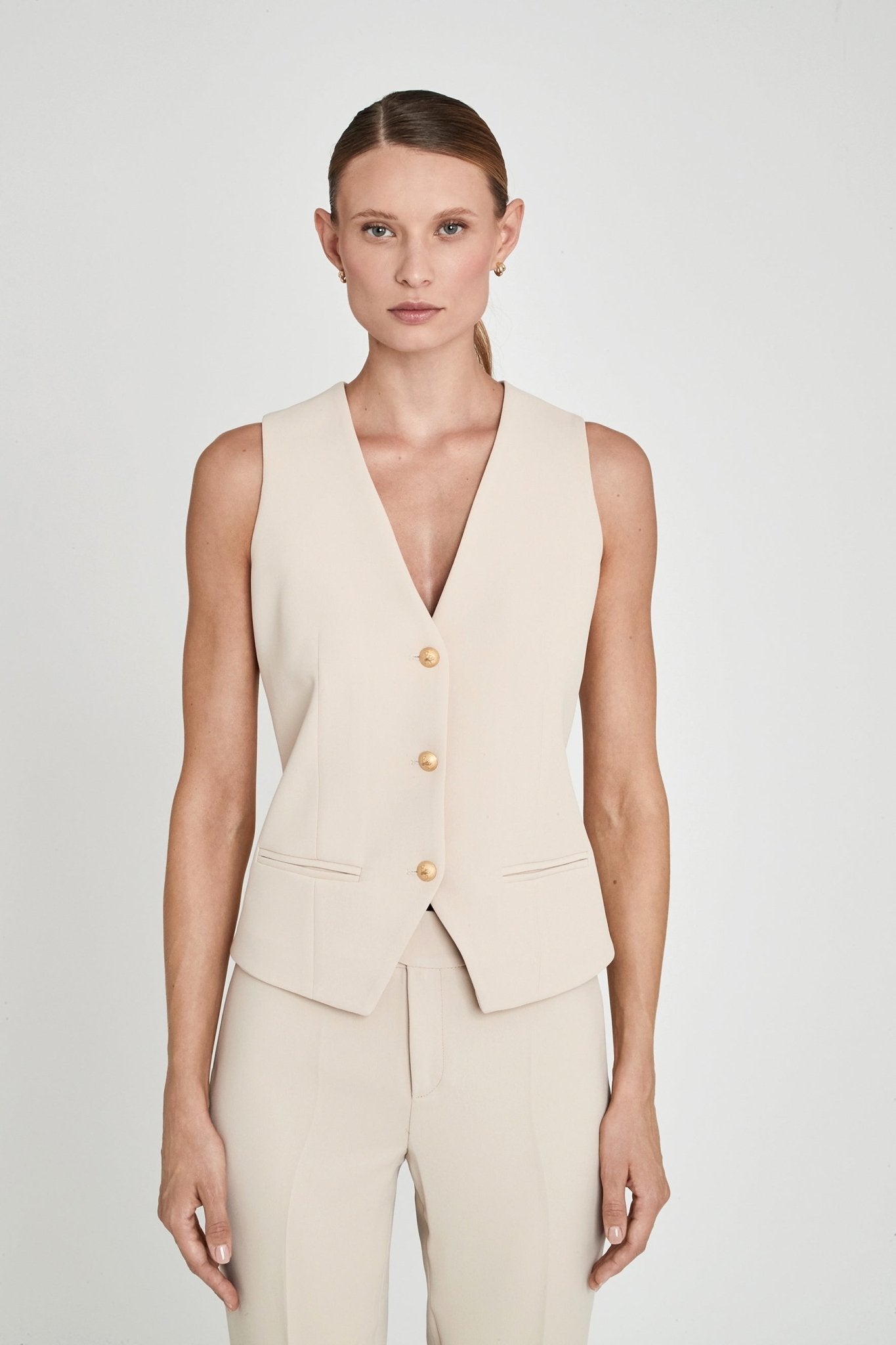 TRAJE TRES PIEZAS PARIS BEIGE - THE EXTREME COLLECTION