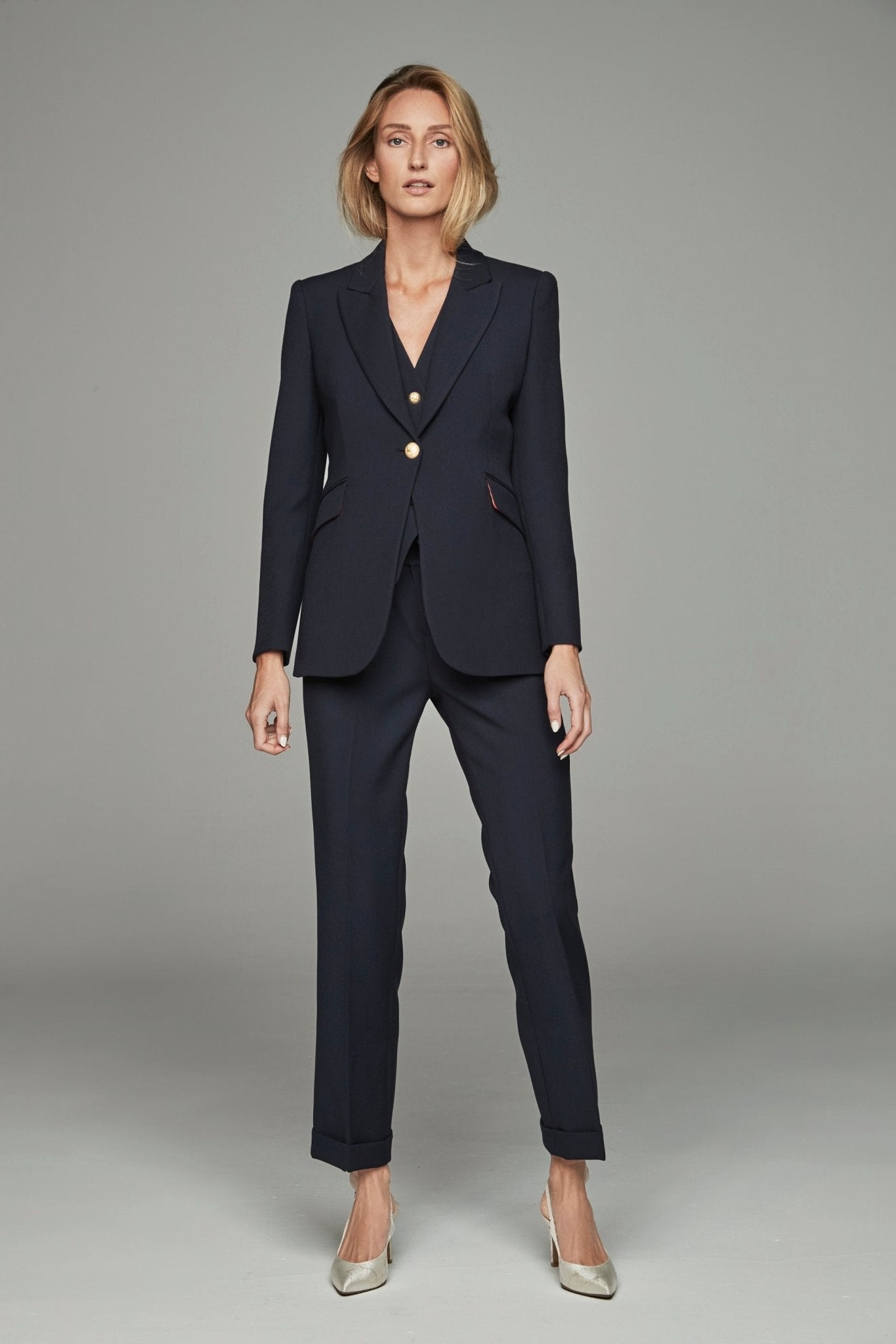 TRAJE TRES PIEZAS PARIS MARINO - THE EXTREME COLLECTION