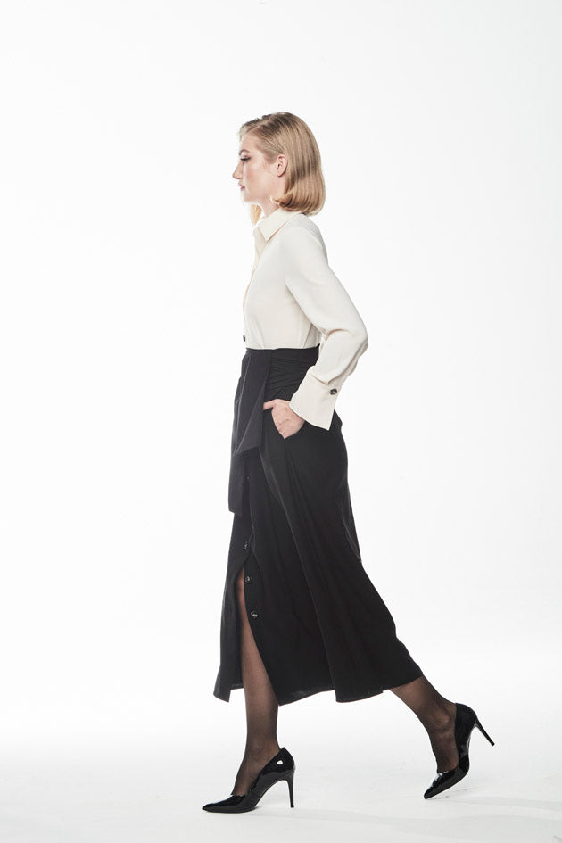 VESTIDO BICOLOR CORNELIA Nº 6