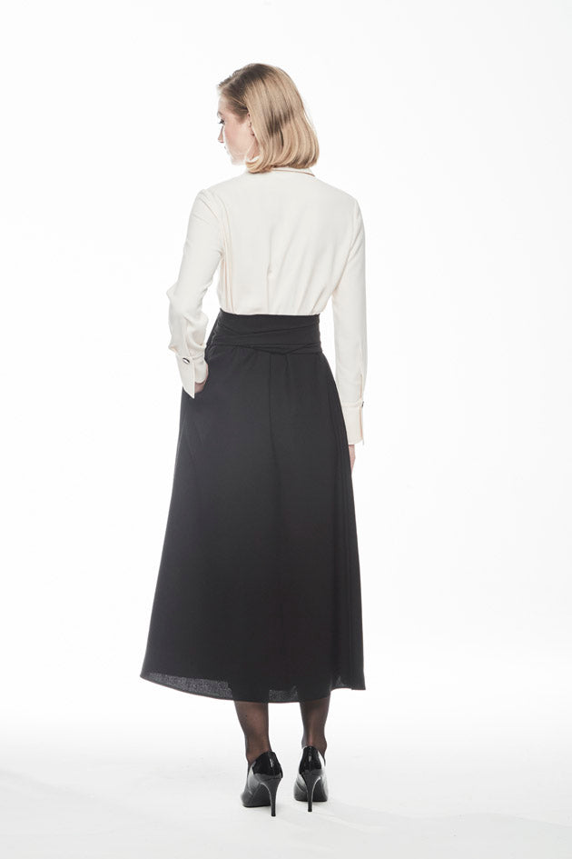 VESTIDO BICOLOR CORNELIA Nº 6