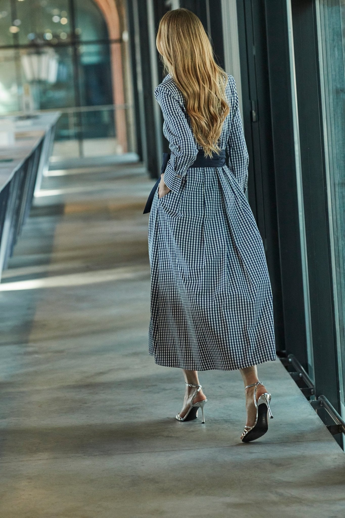 VESTIDO CUADROS VICHY CORNELIA - THE EXTREME COLLECTION