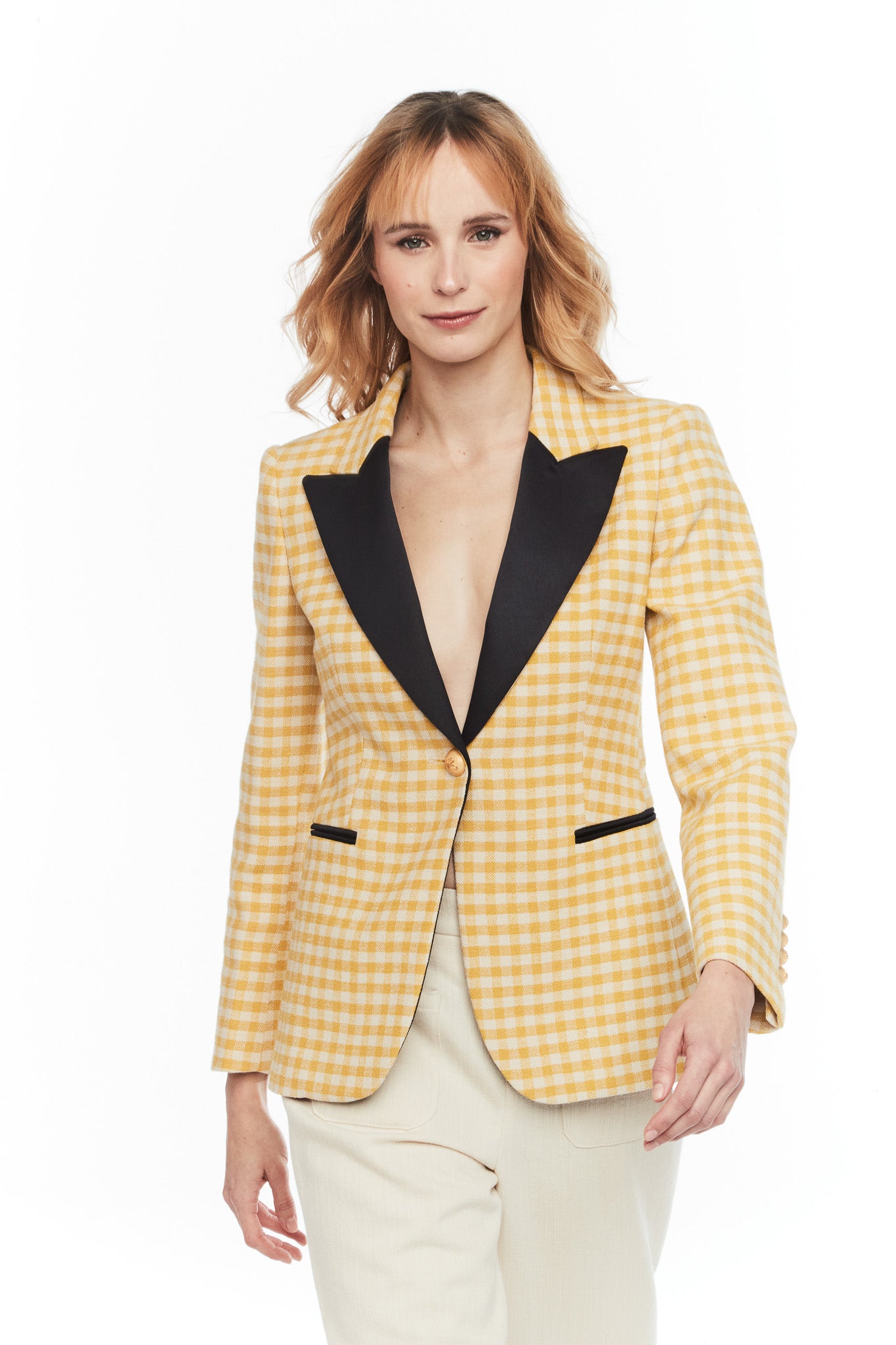 BLAZER CUADRO VICHY FIONA