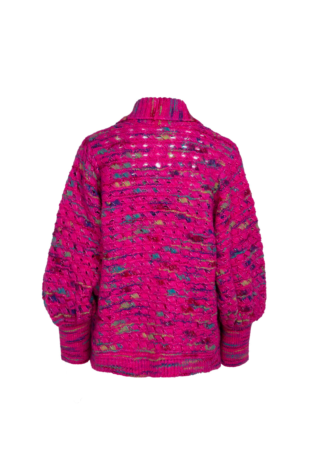 CHAQUETA CORTA ALPACA FUCSIA PHILIPPE