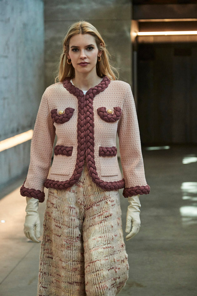 CHAQUETA CORTA ROSA BEATRICE