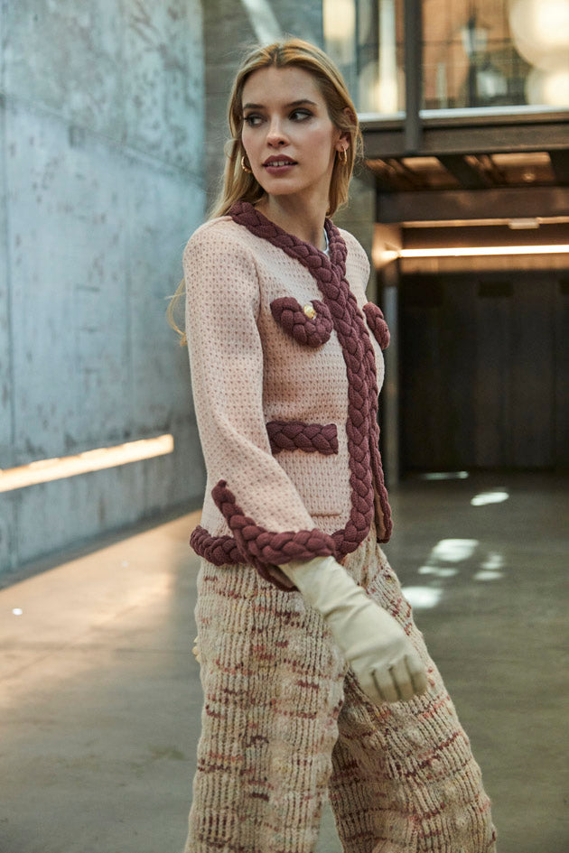 CHAQUETA CORTA ROSA BEATRICE