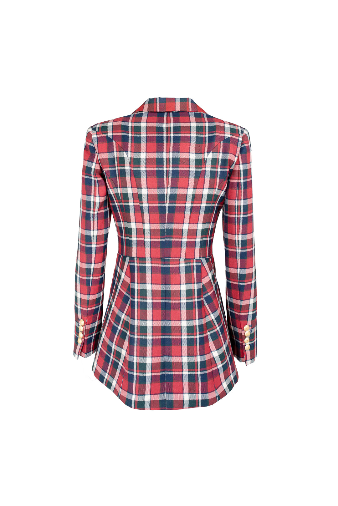 PEYTON TARTAN PLAID JACKET BLAZER