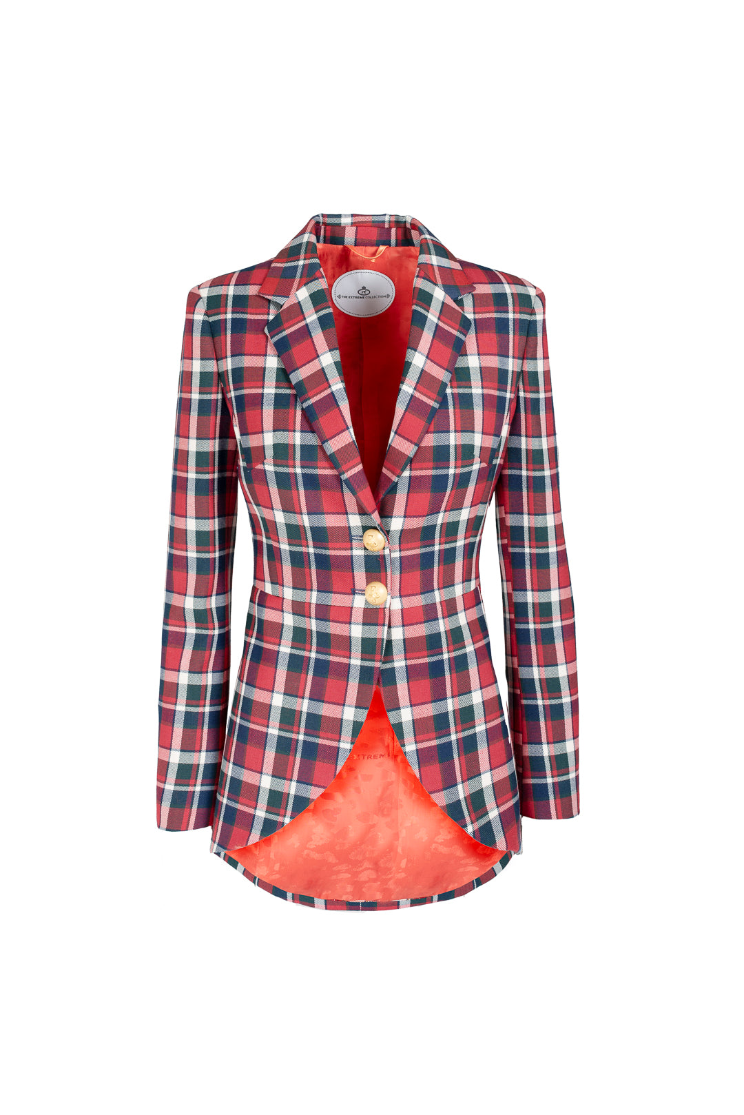 PEYTON TARTAN PLAID JACKET BLAZER