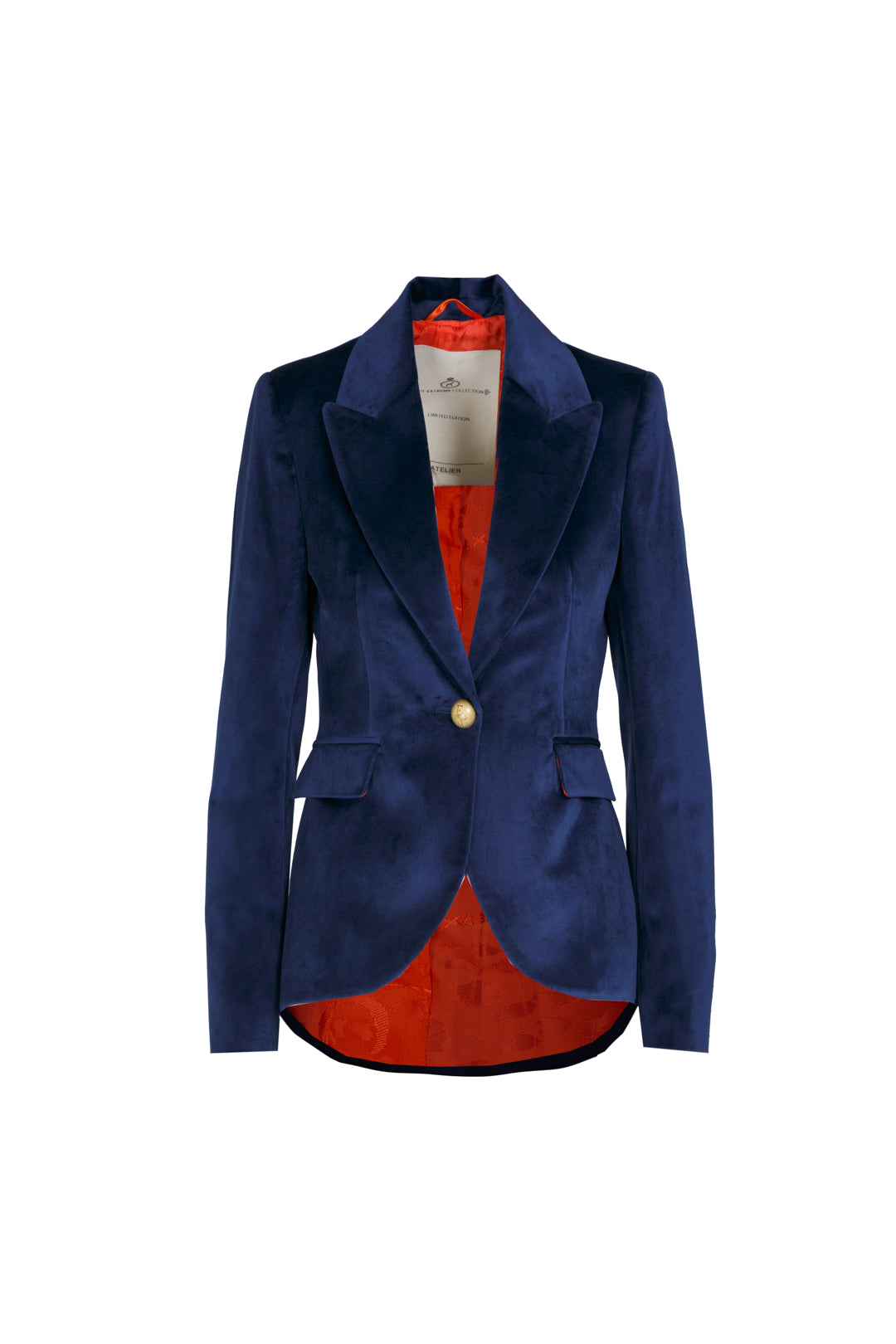 BLAZER TERCIOPELO MARINO HAYLEE