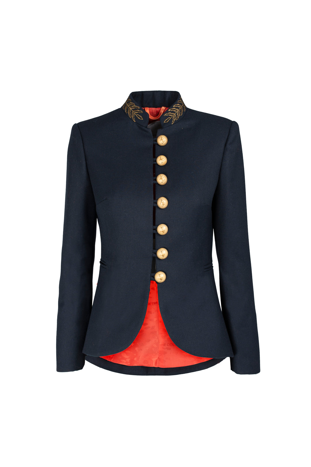 POPPY SLIM FIT NAVY BLUE BLAZER 