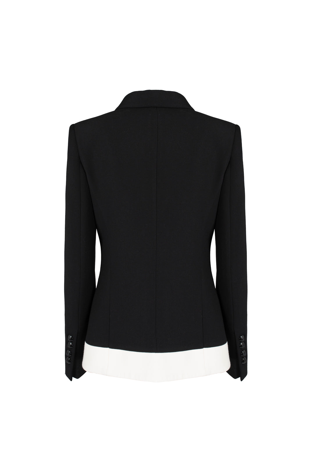 OFELIA BLACK CONTRAST BLAZER