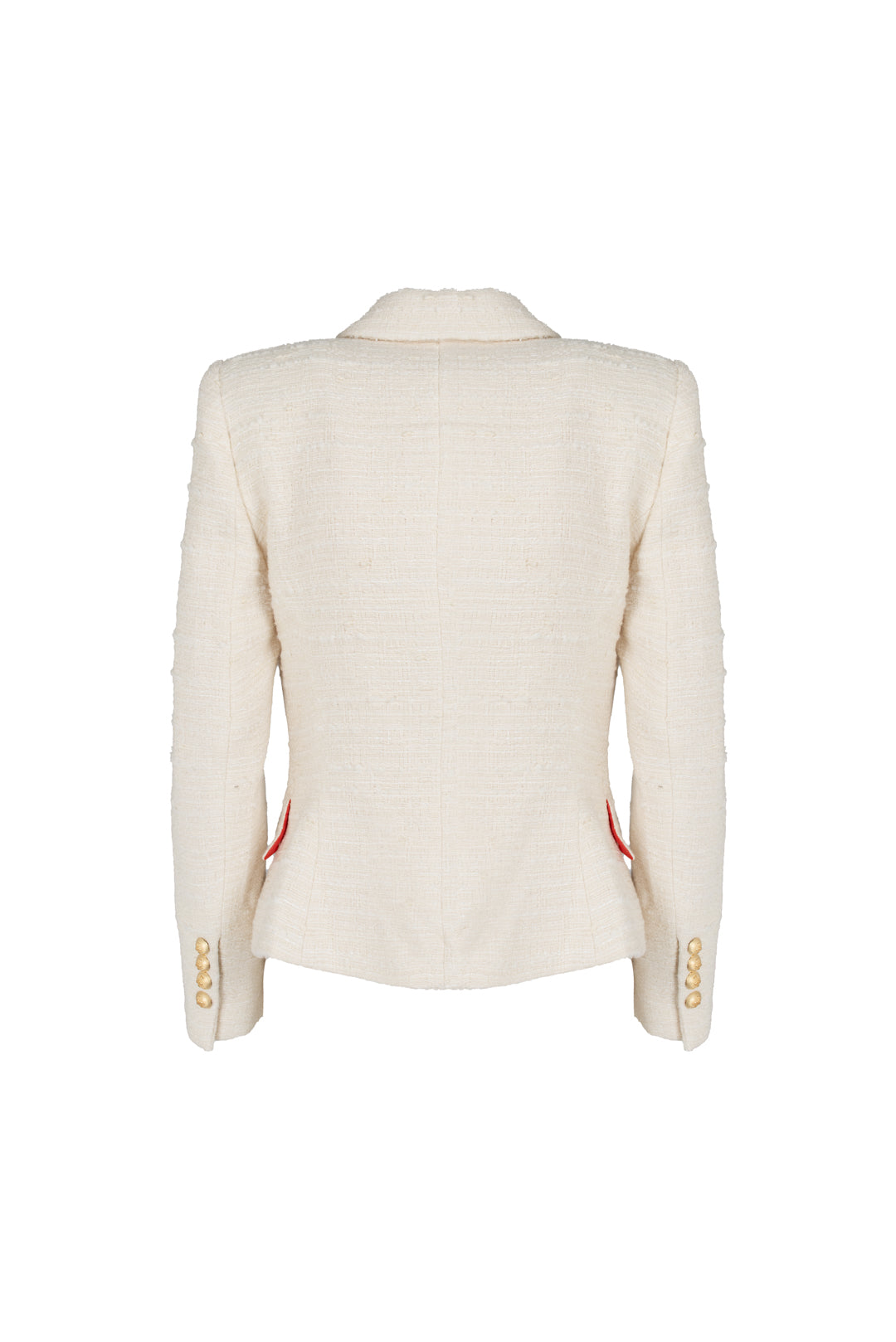 BLAZER WOOL WHITE TWO BUTTONS ANAIS